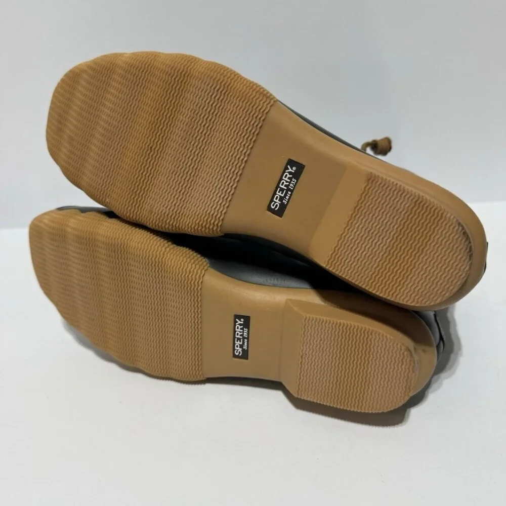 Sperry Girls Saltwater Rain Boots Size 6 M